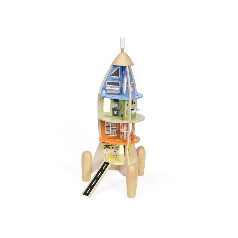 Nowa Szkola Rocket, wooden, 50 pieces