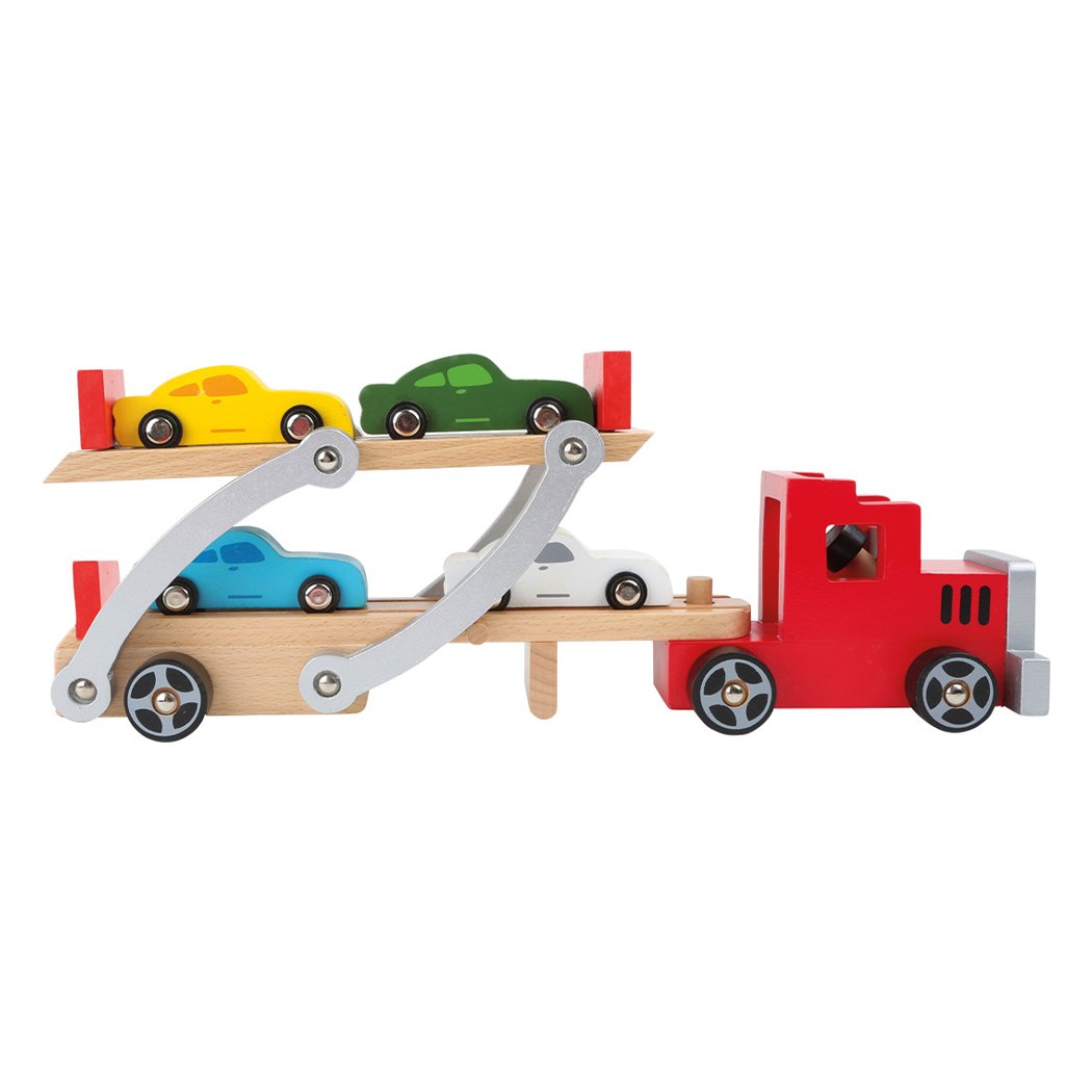 Small Foot Car Transporter, wooden