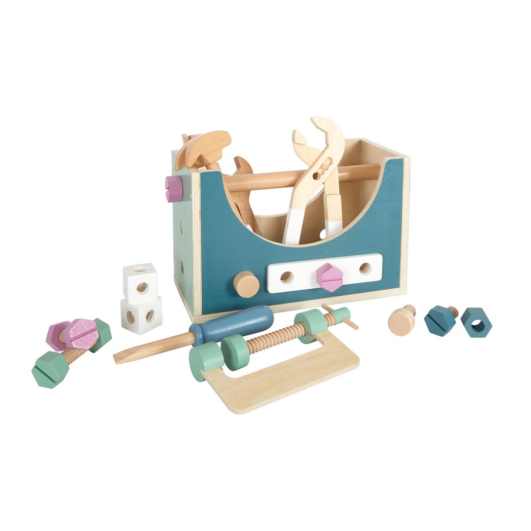 Small Foot Toolbox 2-in-1, wooden