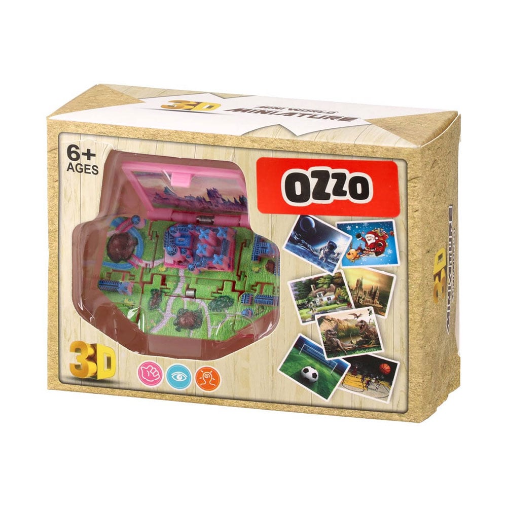 Ozzo 3D Booklet Mini Castle, foldable