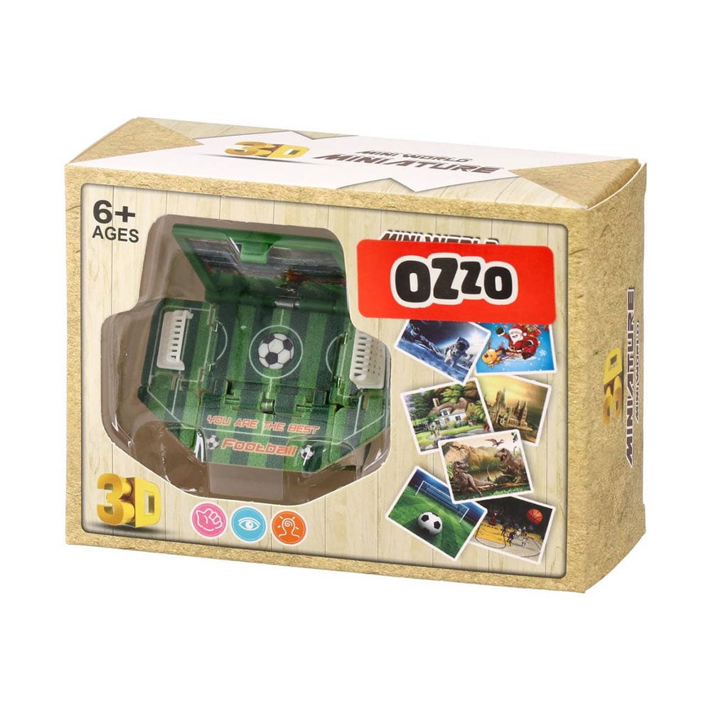 Ozzo 3D Booklet Mini Football Stadium, foldable
