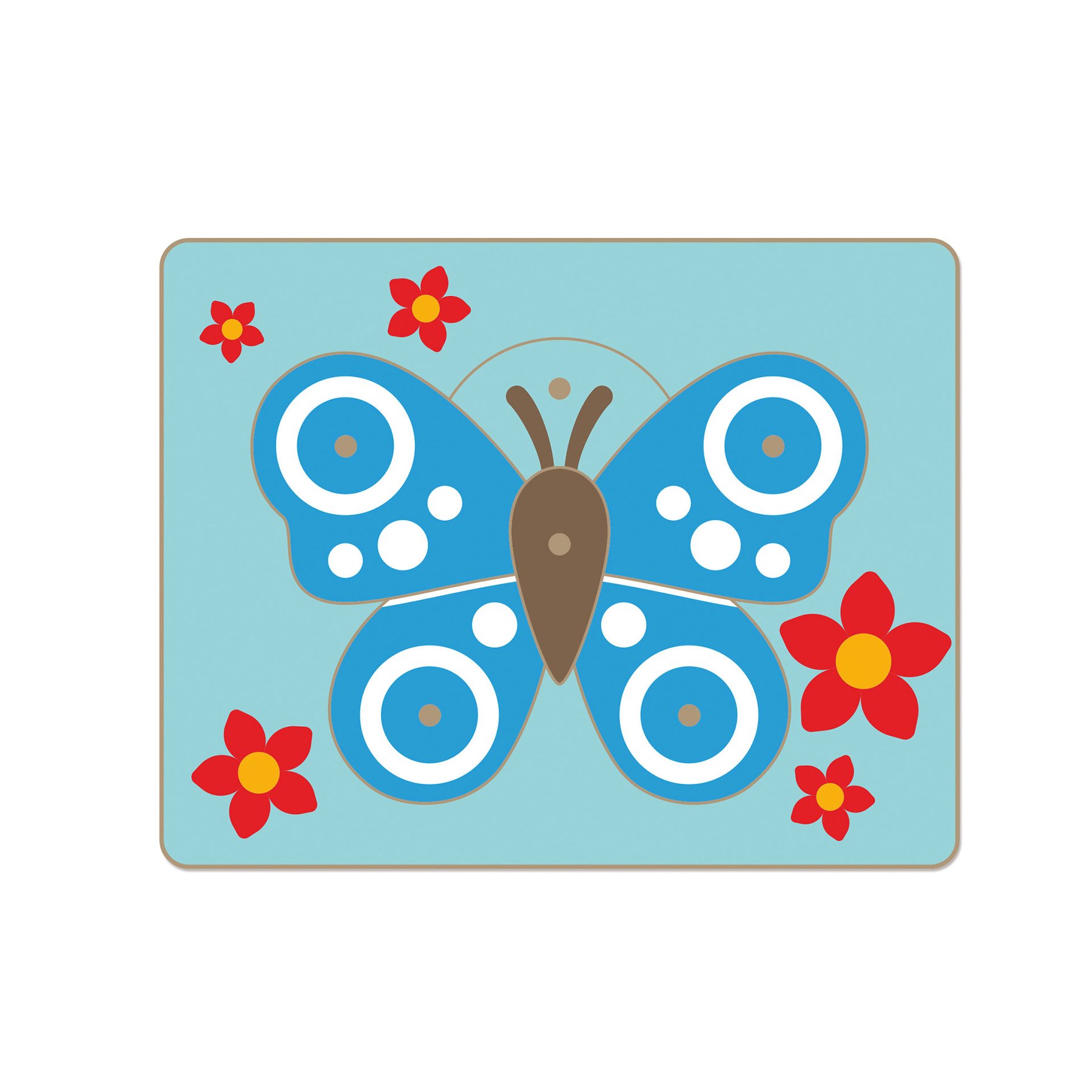 Nowa Szkola Puzzle Butterfly, wooden, 22 x 28 cm