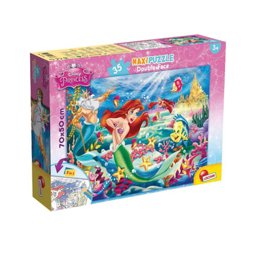 Lisciani Puzzle The Little Mermaid, children’s, 2 in 1, 35 pieces