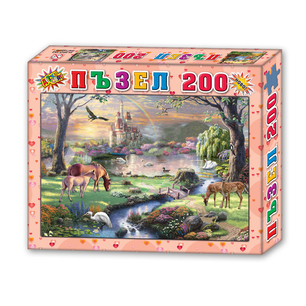 Puzzle with Seasons, 200 pcs