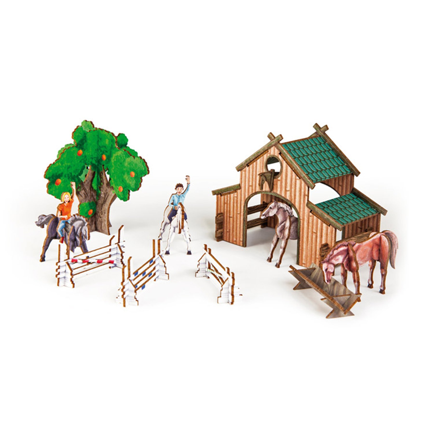 Gespaensterwald 3D Puzzle Horses