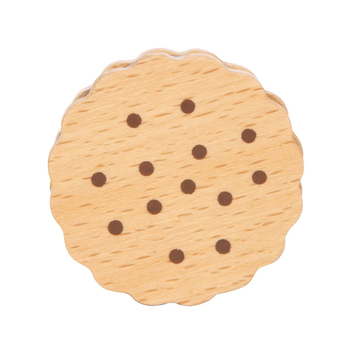 Small Foot Cookies, wooden, in box, 5 pieces