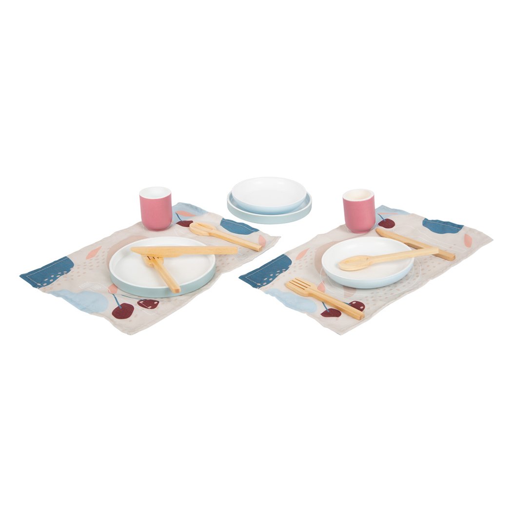 Small Foot Tableware and Cutlery Set, Wooden