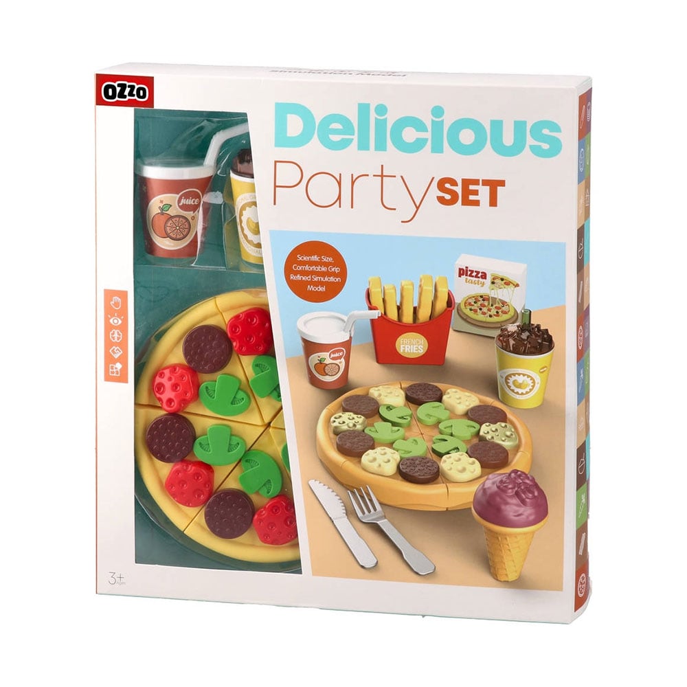 Ozzo Pizza and Fries Set with Accessories