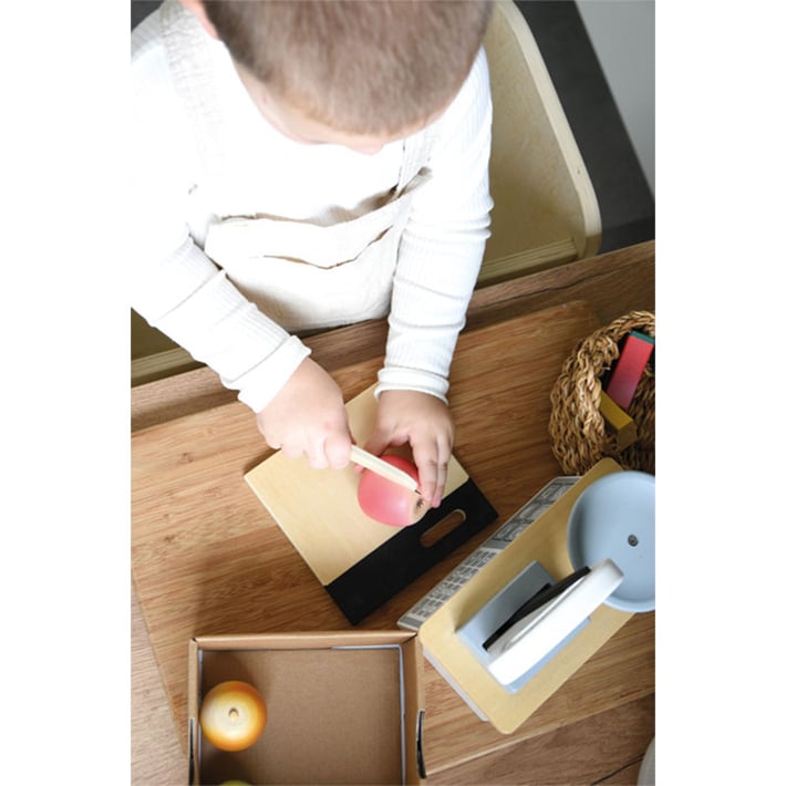 Small Foot Комплект плодове за рязане, дървени