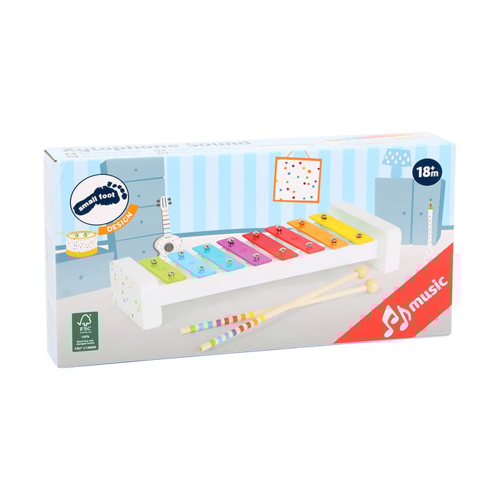 Small Foot Xylophone, children’s, 26 x 10.5 x 4.5 cm