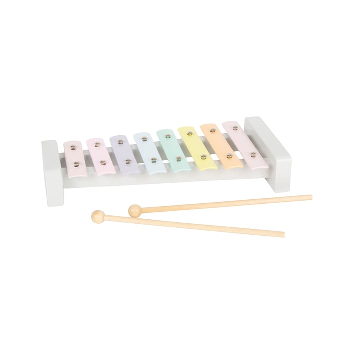 Small Foot Musical Instrument Set, pastel colors, 3 pieces