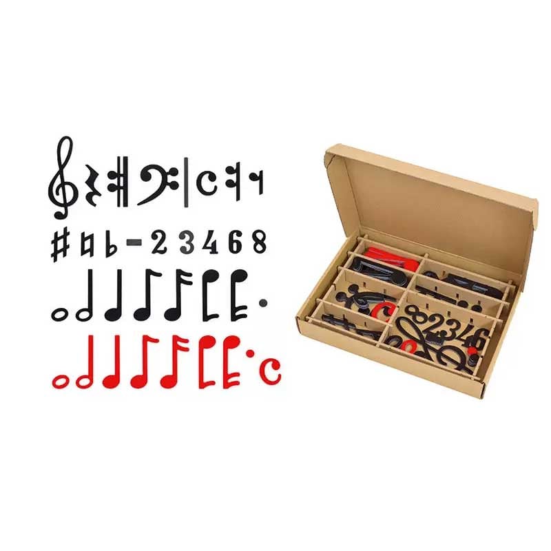 Nowa Szkola Magnetic Notes and Signs, 240 pcs