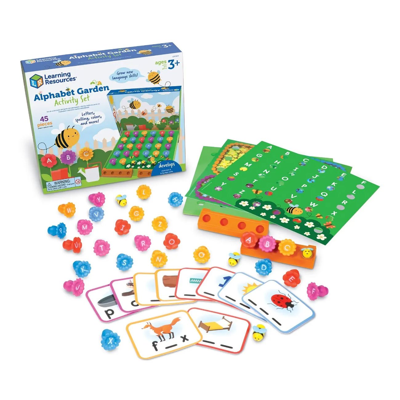 Learning Resources Educational Set English Alphabet, 45 pcs