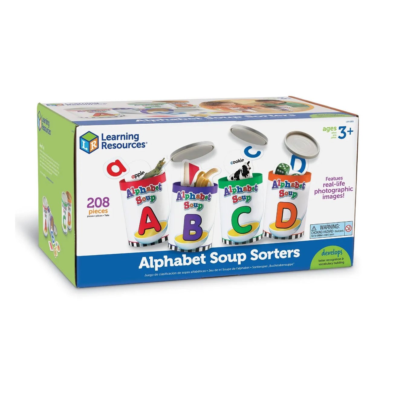 Learning Resources Alphabet Cans Sorting Set