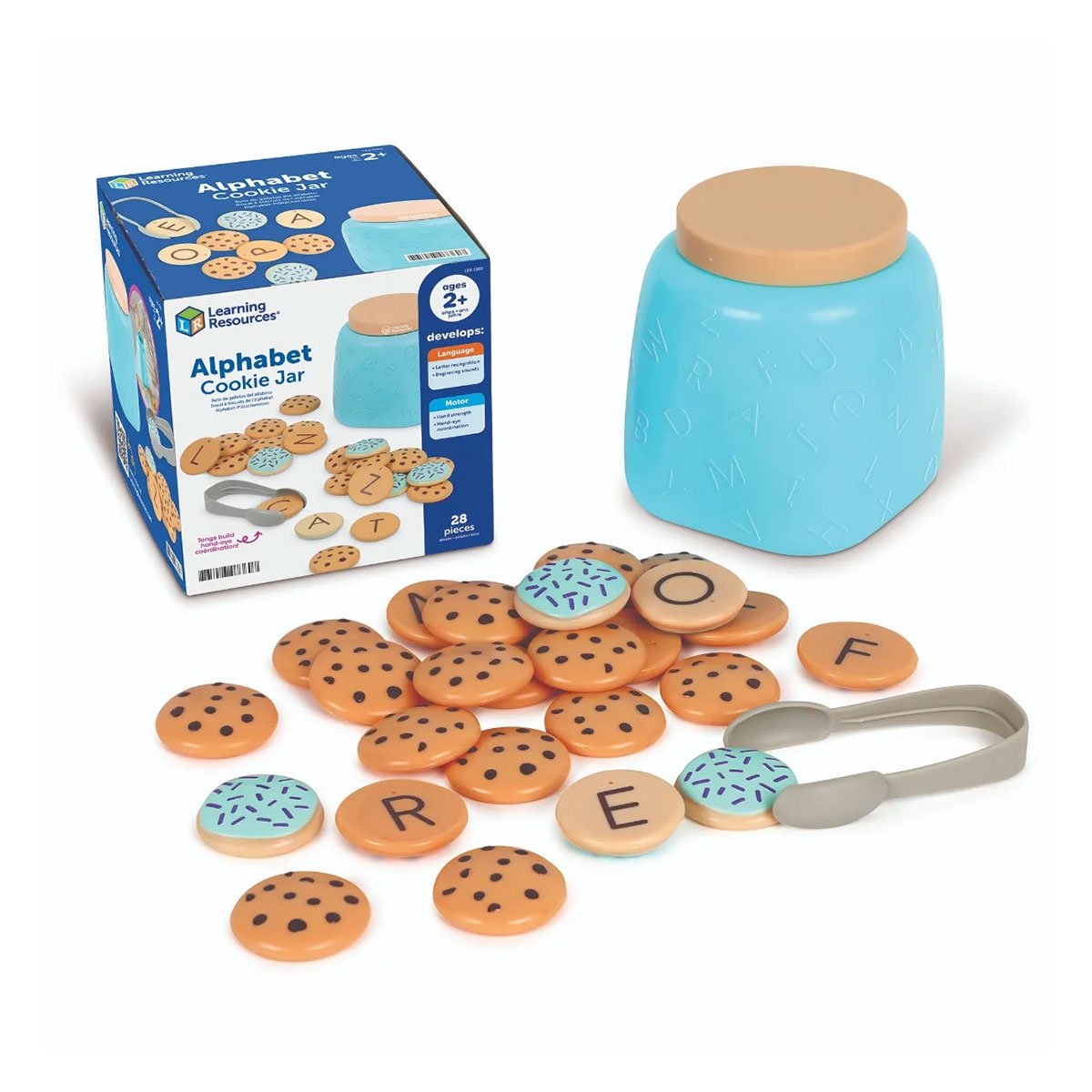 Learning Resources Cookie jar with the English alphabet