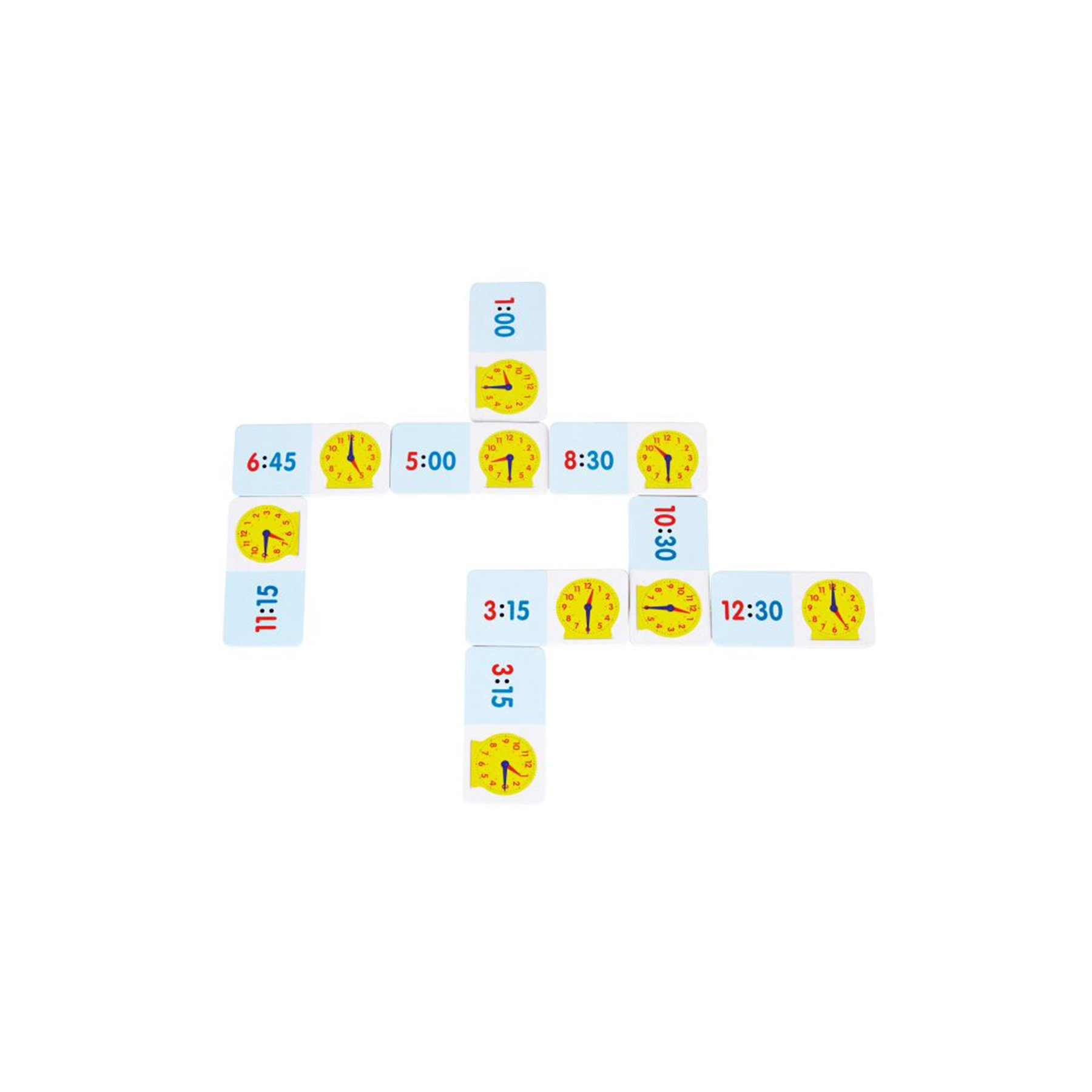 Learning Resources Domino, with clock faces
