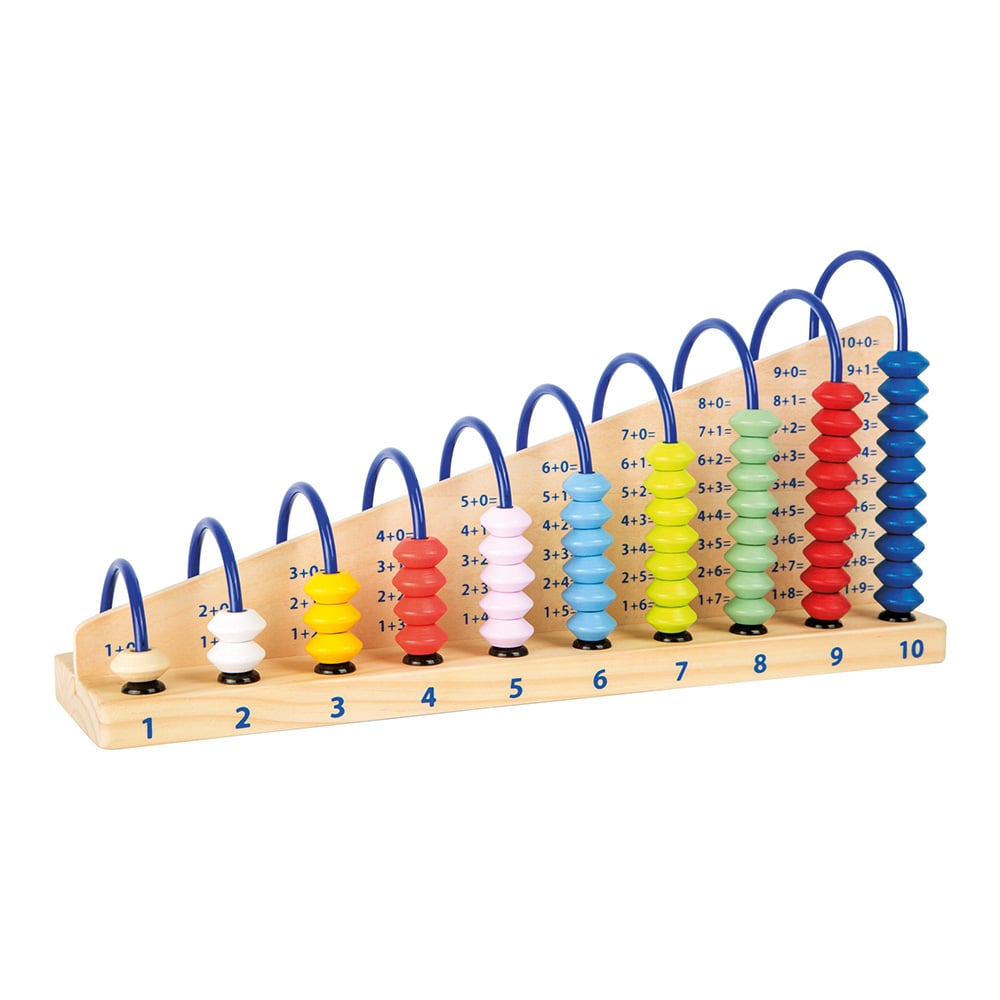 Small Foot Abacus, wooden, 30 ? 8 ? 14 cm