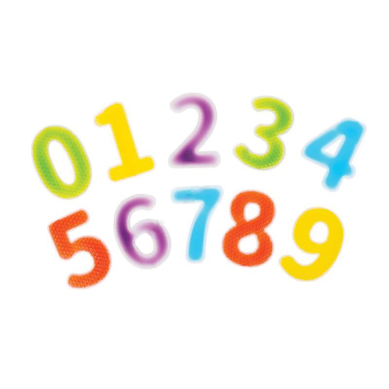 Nowa Szkola Numbers, gel, colorful, 0 to 9, 26 pieces