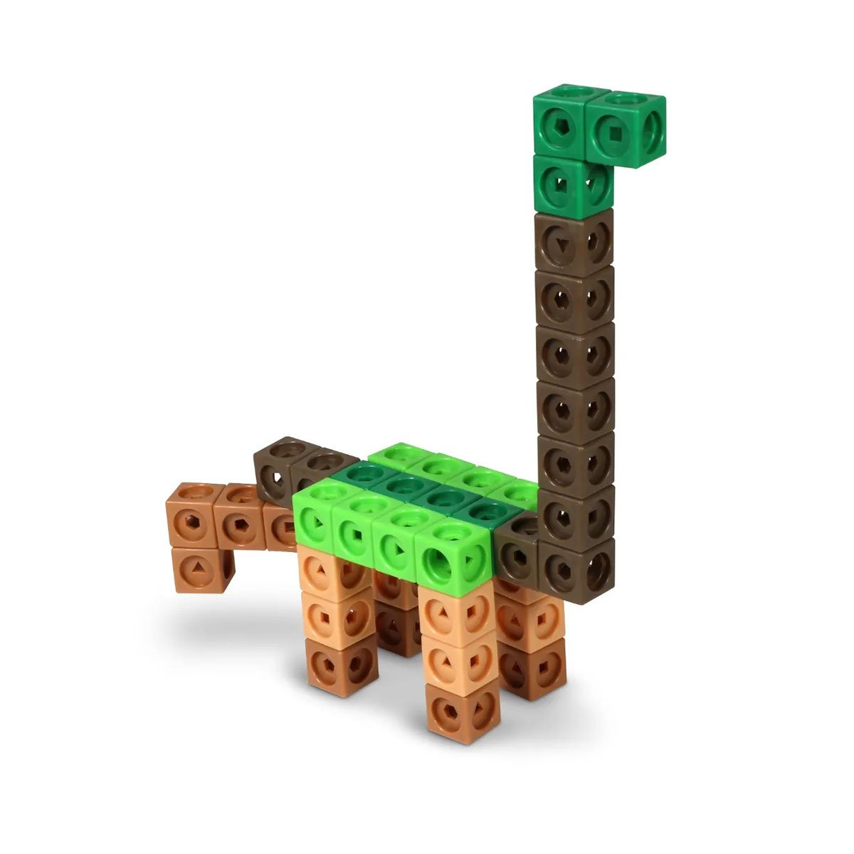 Learning Resources Math Cubes Set Dinosaur
