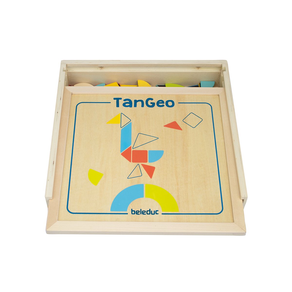 Beleduc Tangram, magnetic, boxed