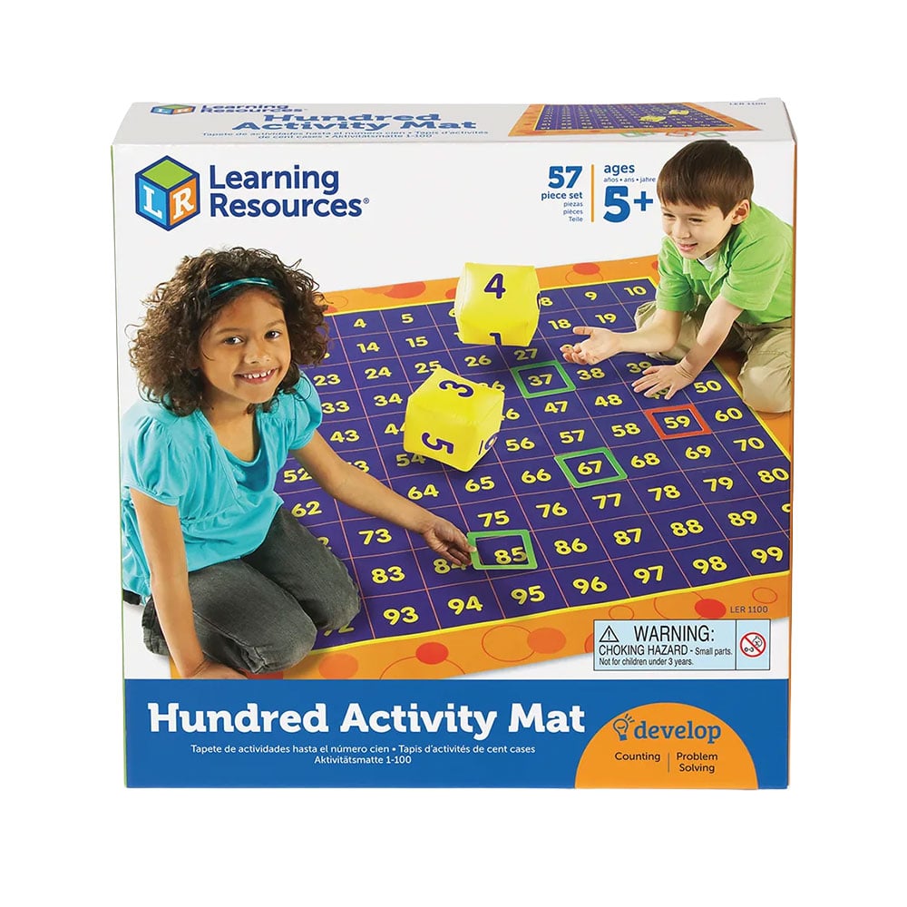 Learning Resources Counting Mat, numbers up to 100