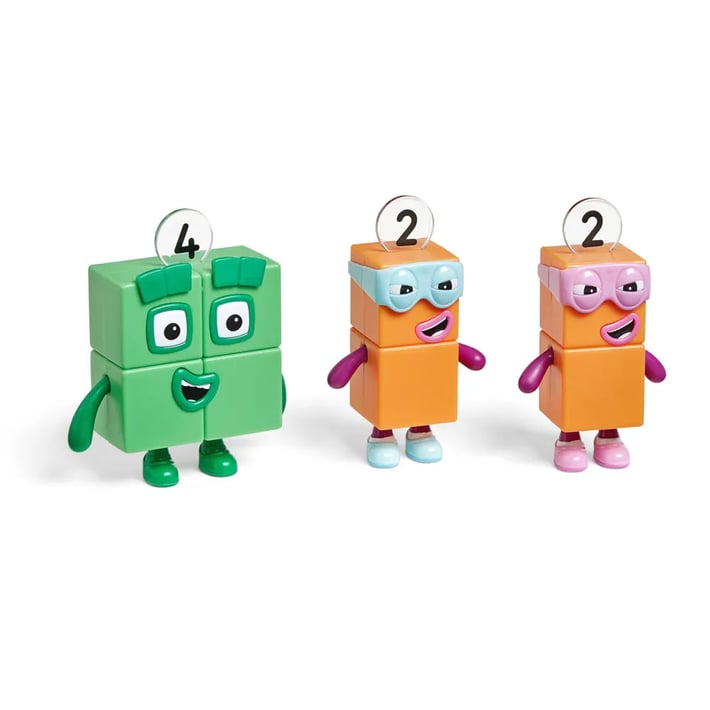 Learning Resources Комплект Numberblock - Four and the Terrible Twos