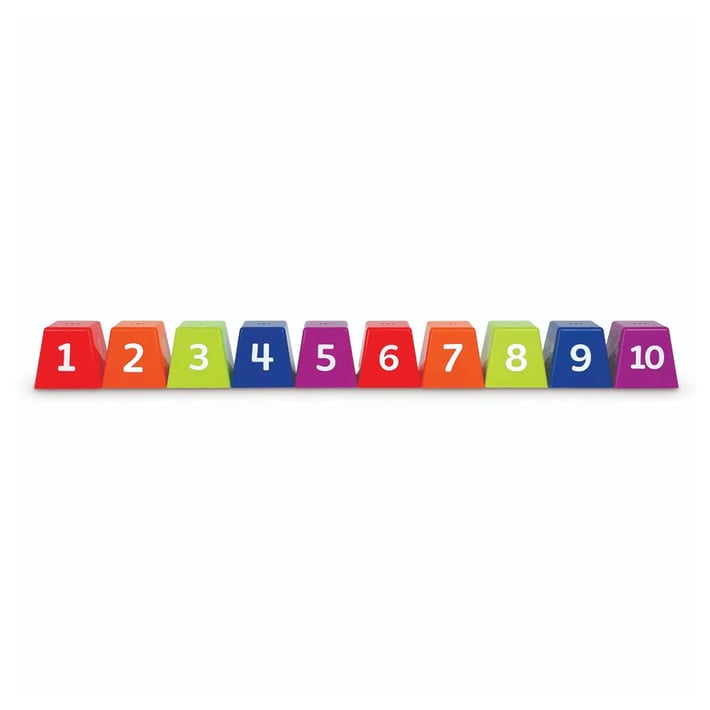 Learning Resources Образователна игра с пирамидални чаши и числа