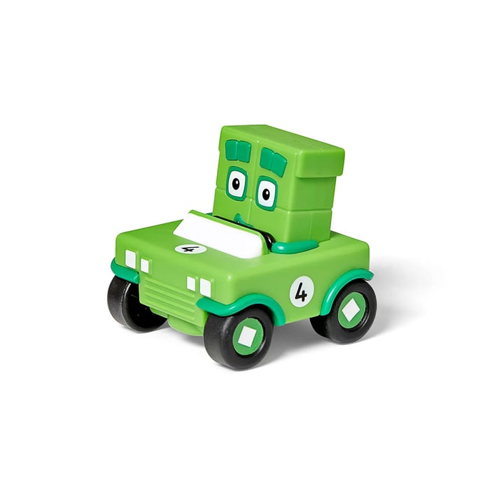 Learning Resources Комплект Numberblocks, с гараж и колички, математически