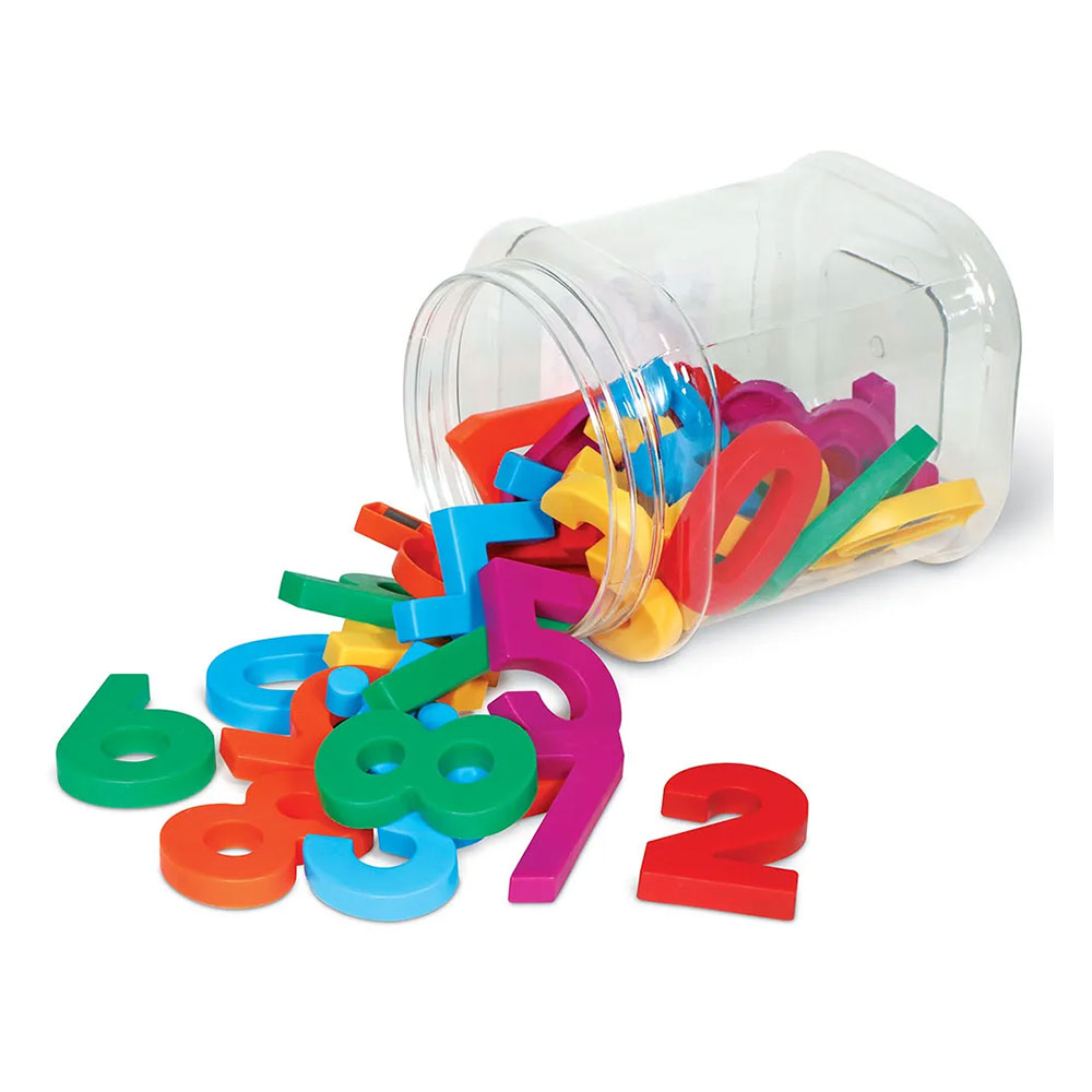 Learning Resources Magnetic numbers, large, 36 pieces