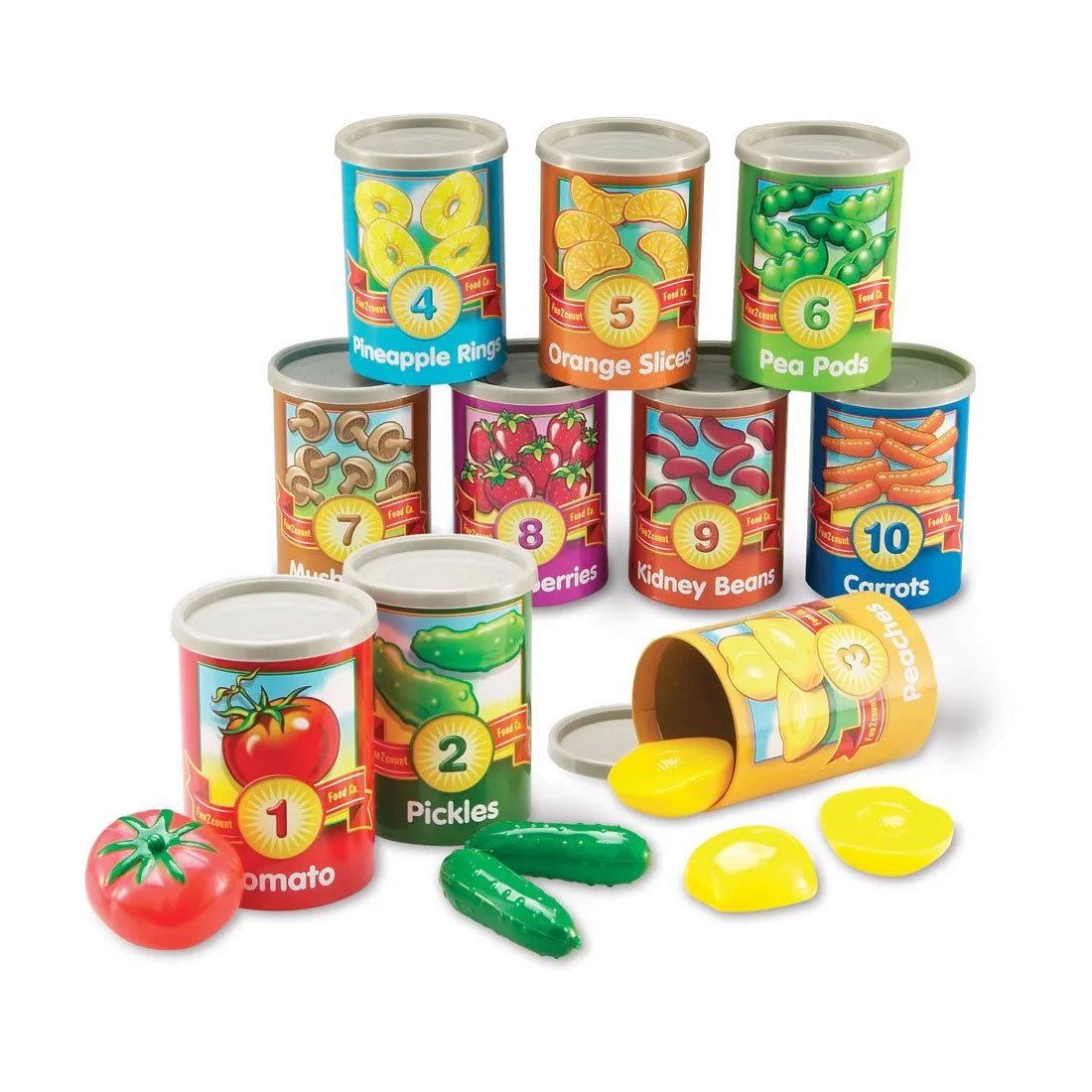Learning Resources Counting cans, 1 to 10