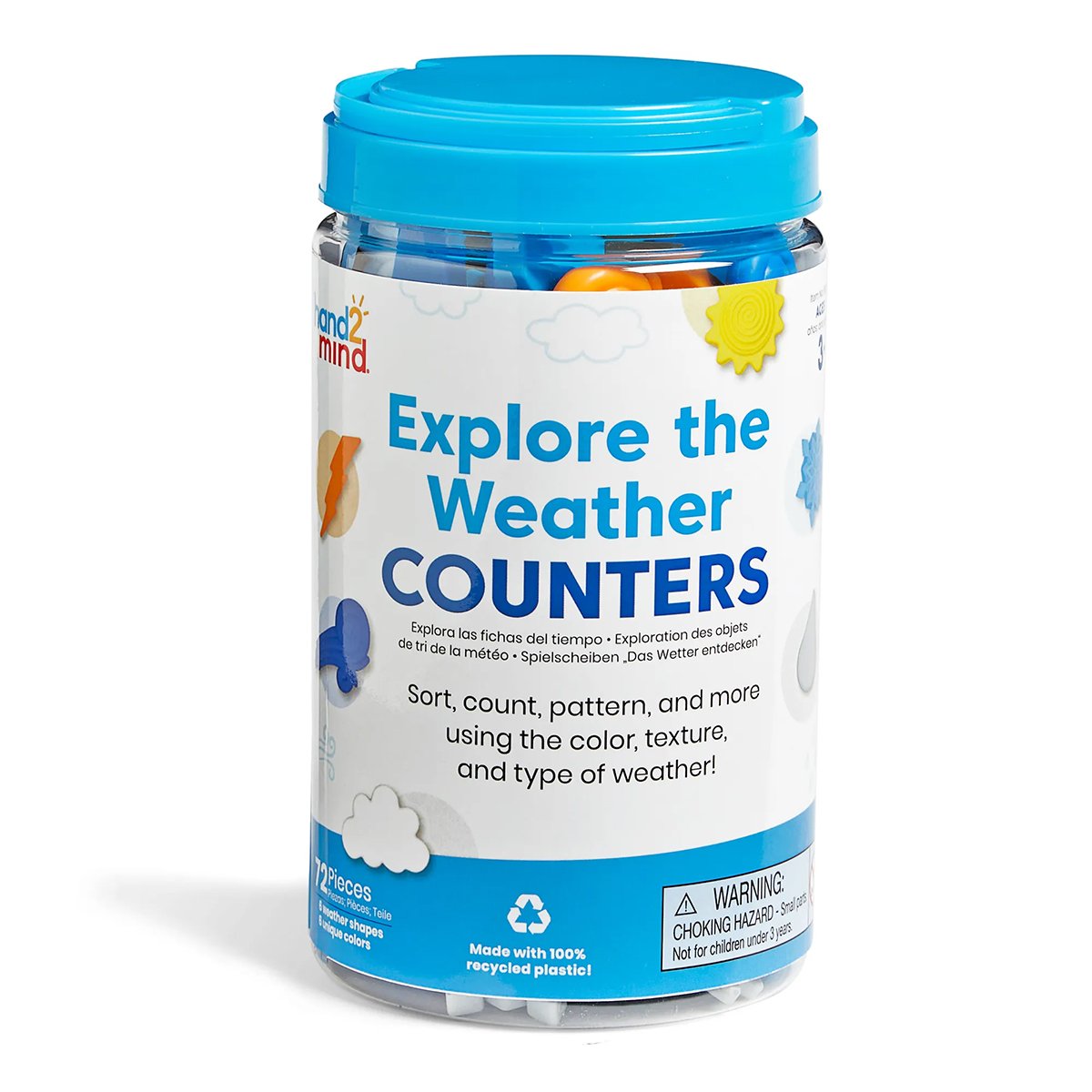 Learning Resources Set Weather, for sorting and counting