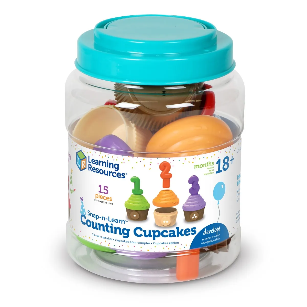 Learning Resources Sorting and counting cupcakes