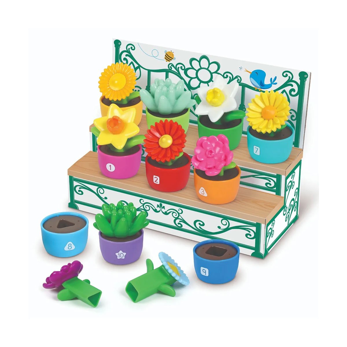 Learning Resources Flower garden, for sorting and counting