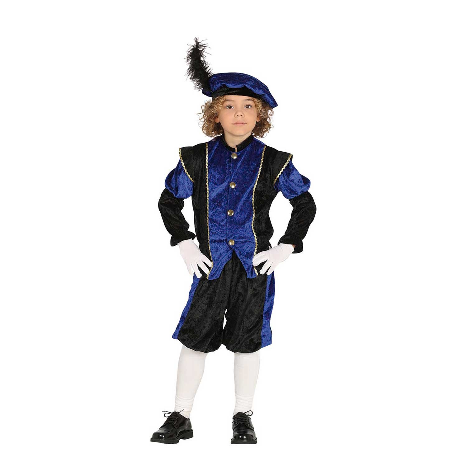 Prince Costume, for children 7–9 years, blue