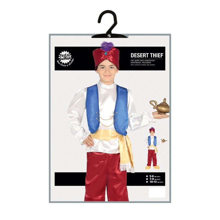 ALADDIN COSTUME 10-12 YEARS