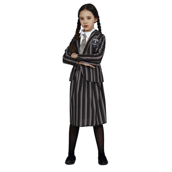 Gothic Night Queen Costume, for children 10–12 yrs
