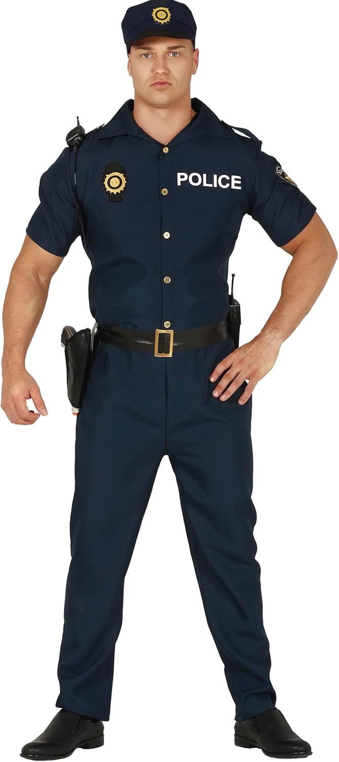 Costume Police Officer, size 46–48, S