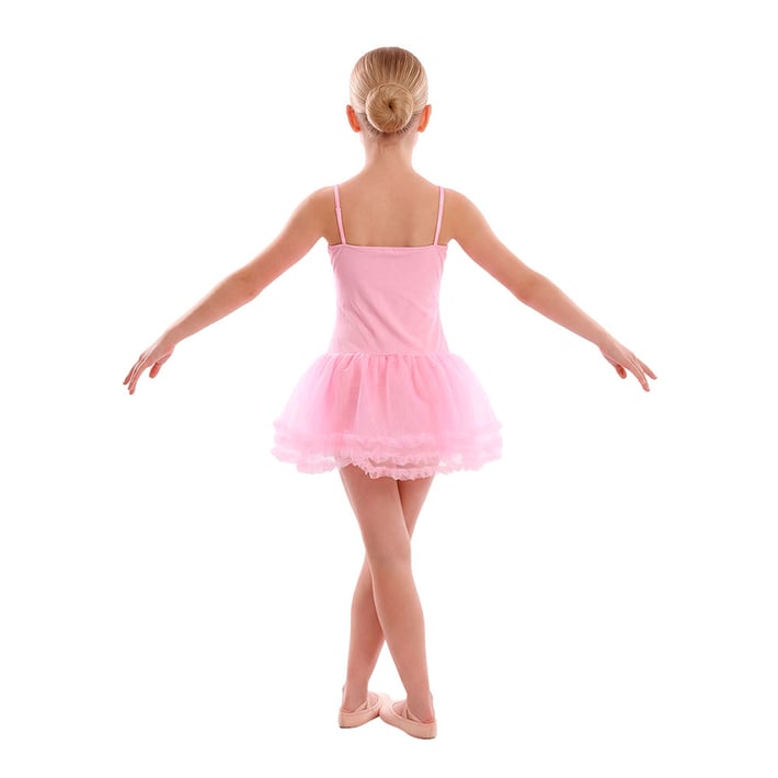 Костюм на Балерина Fyasa, за 10-12 годишни деца, розов