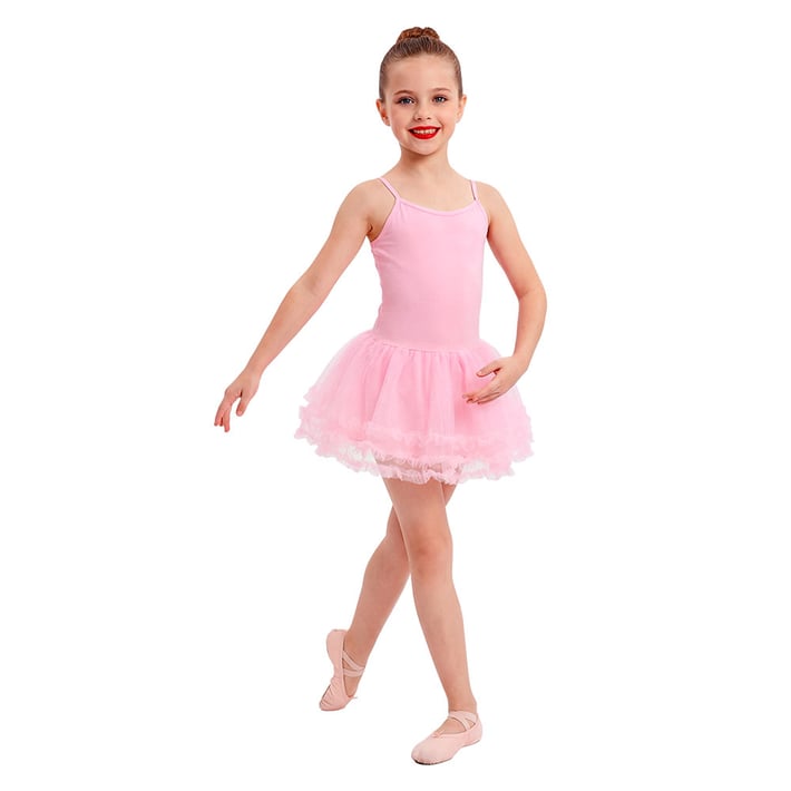 Костюм на Балерина Fyasa, за 7-9 годишни деца, розов