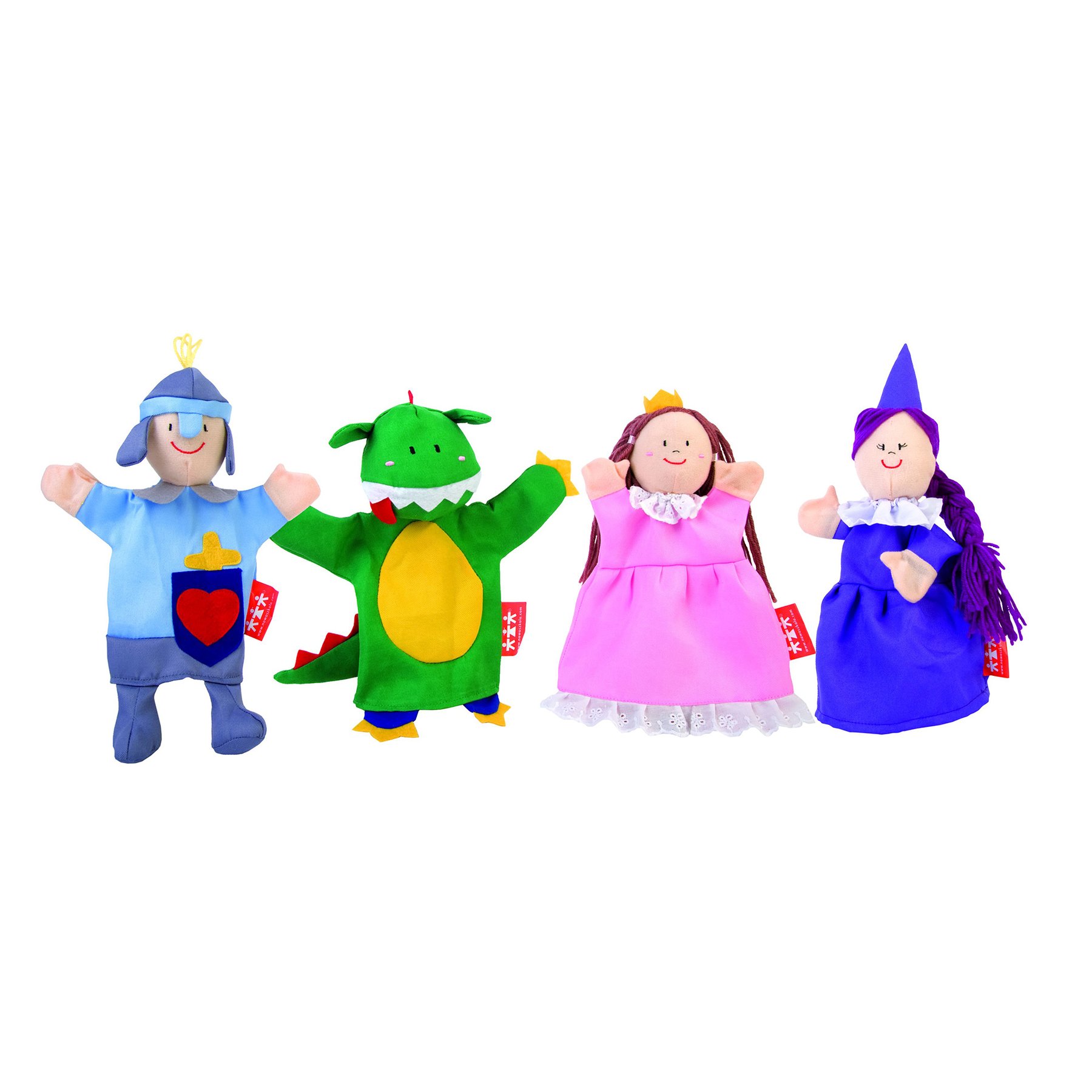 Nowa Szkola Hand puppets, fairy tale, 25 cm, 4 pcs