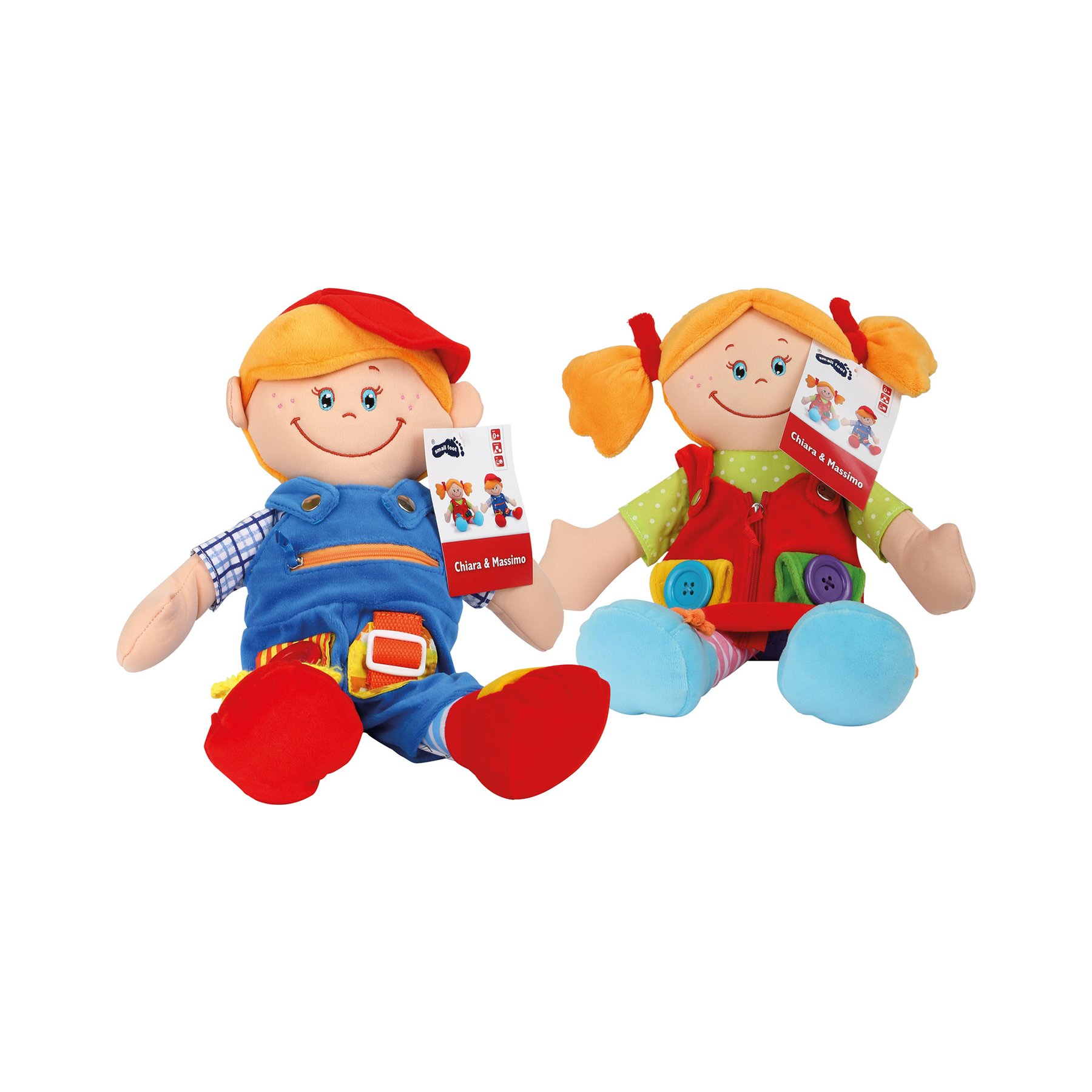 Small Foot Dolls Chiara & Massimo, soft