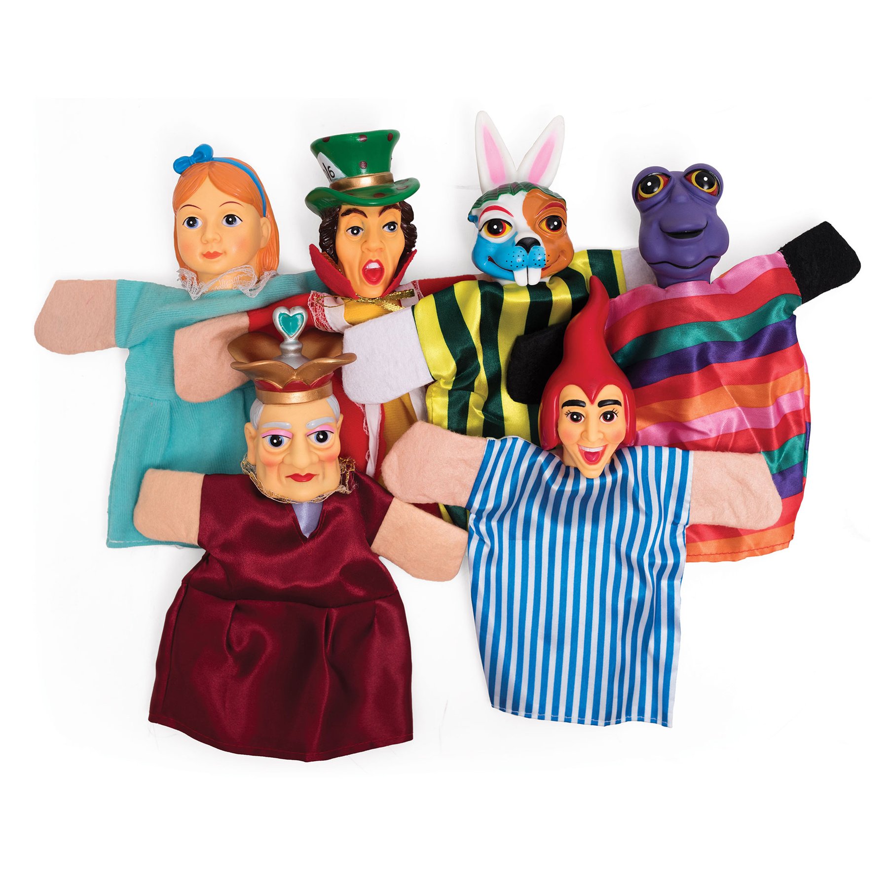 Nowa Szkola Hand puppets Alice, 23 x 22 cm, 6 pcs