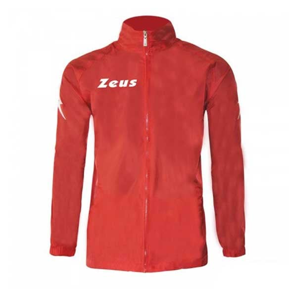 Zeus Jacket K-Way, windbreaker type, kids, size XS, red