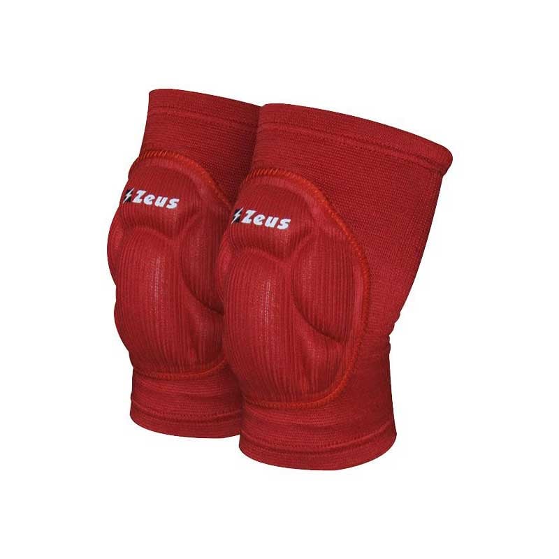 Zeus Knee pads Ginocchiera Senior, red