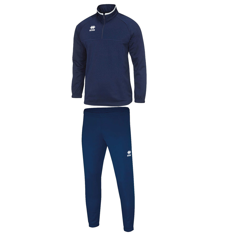 Tracksuit Errea Mansel, kids, size XS, 146–156 cm, dark blue