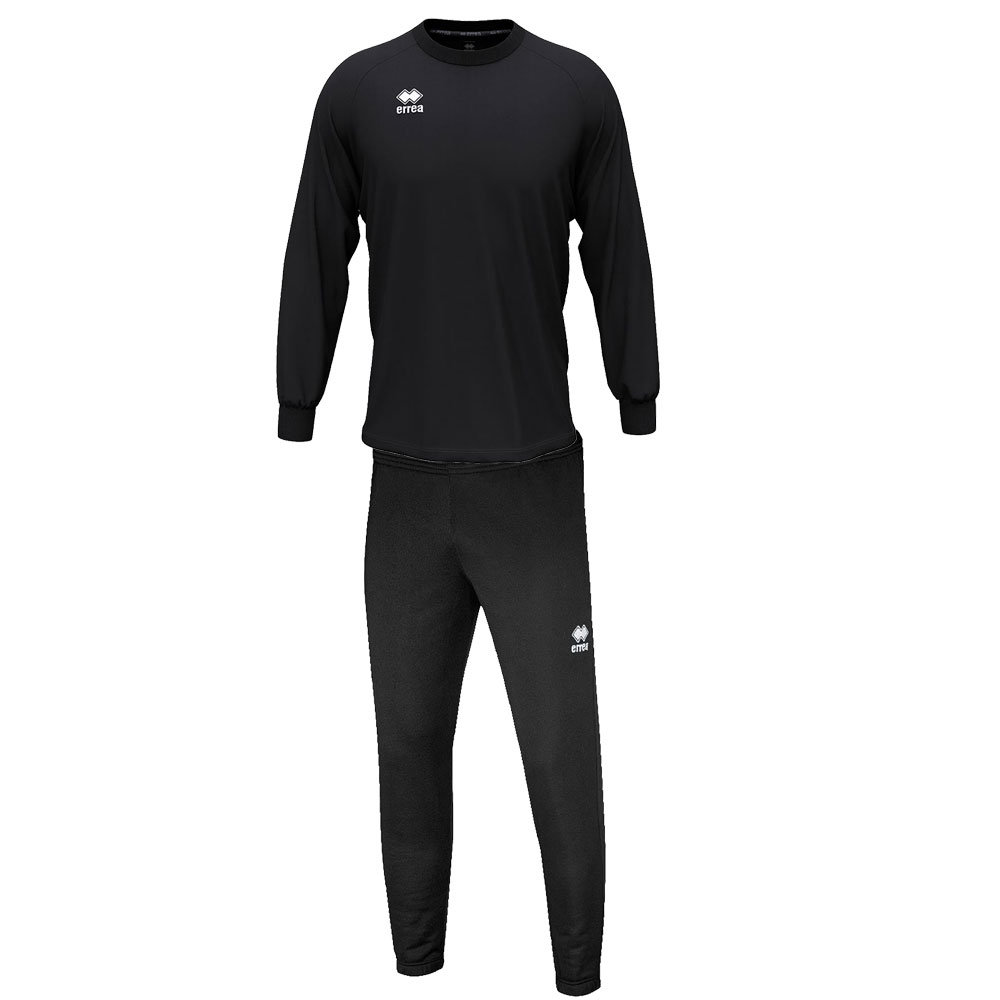 Tracksuit Errea Madison, unisex, size L, black