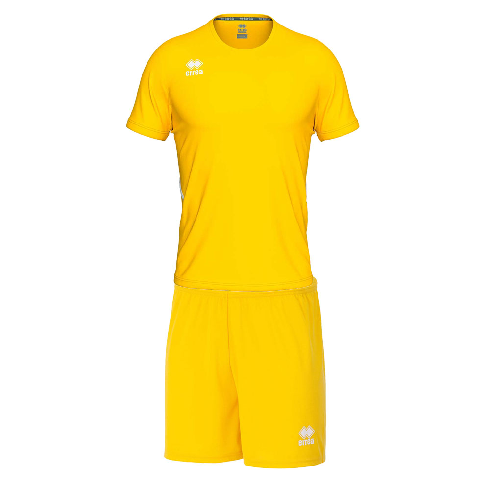 Футболен екип Errea Marvin, детски, размер YXS, 122-132 cm, жълт