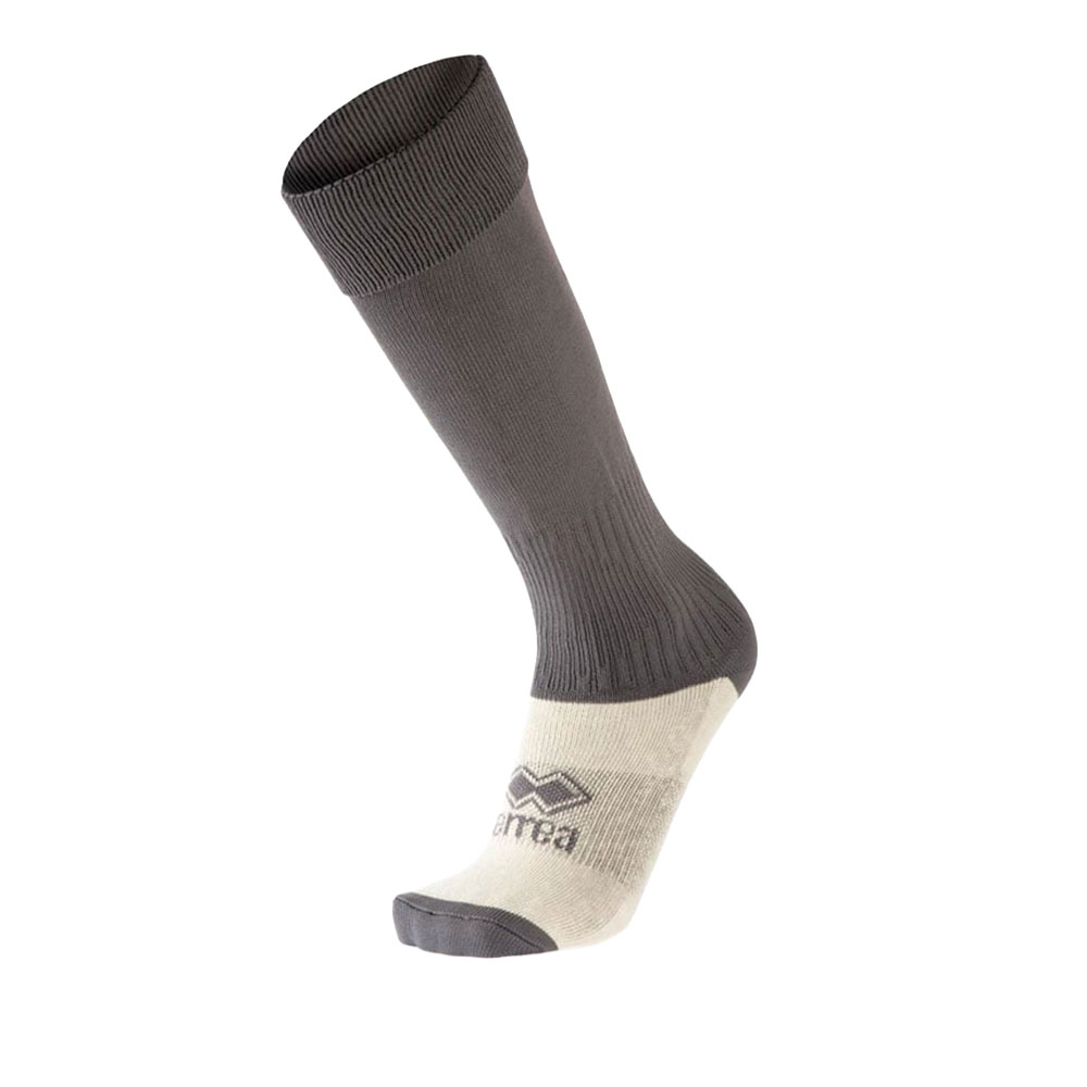 Football socks Errea, size 39–42, dark grey