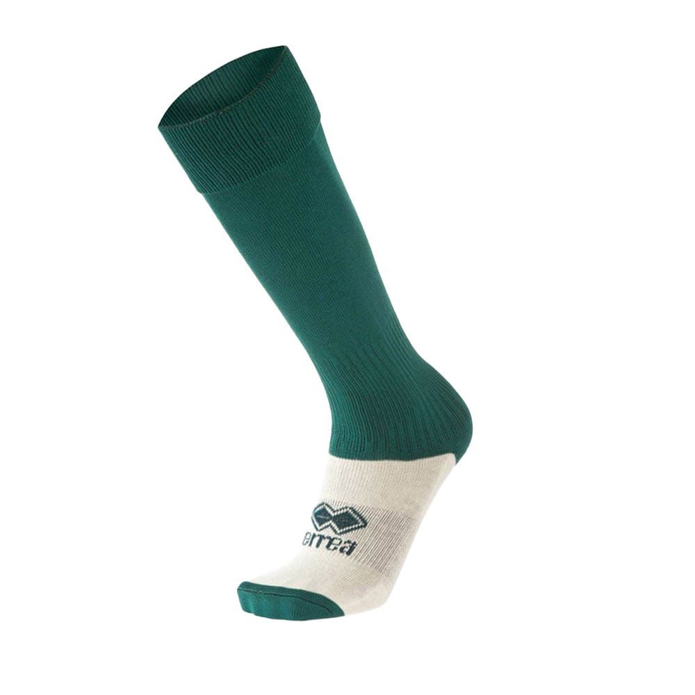 Football socks Errea, size 35–38, dark green