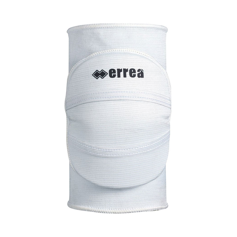 Knee pads Errea Atena, size S, 33–35 cm, white